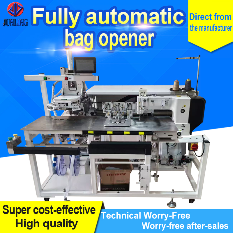 Fully automatic bag opener