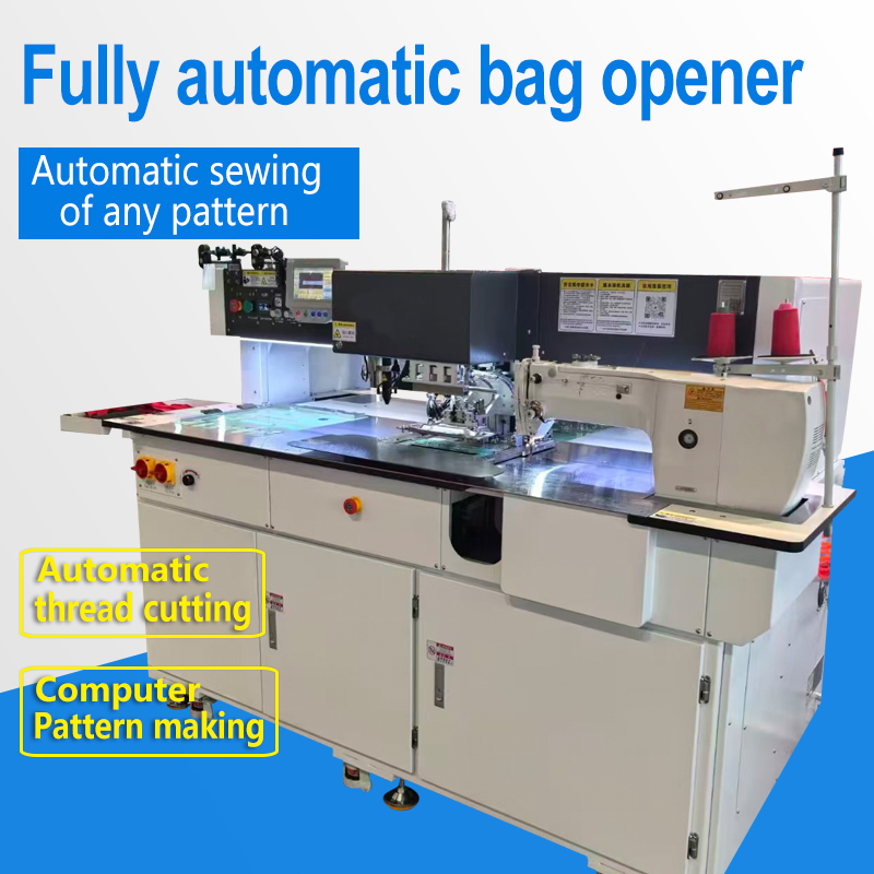 Fully automatic bag opener