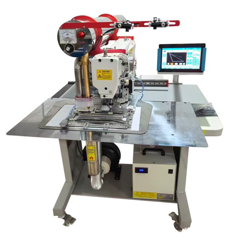 Laser bag opening machine