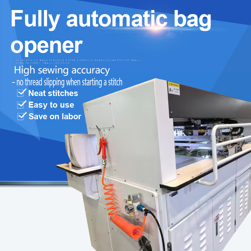 Fully automatic bag opener