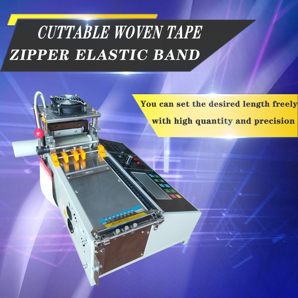 Single hot press double feeding cutting band machine
