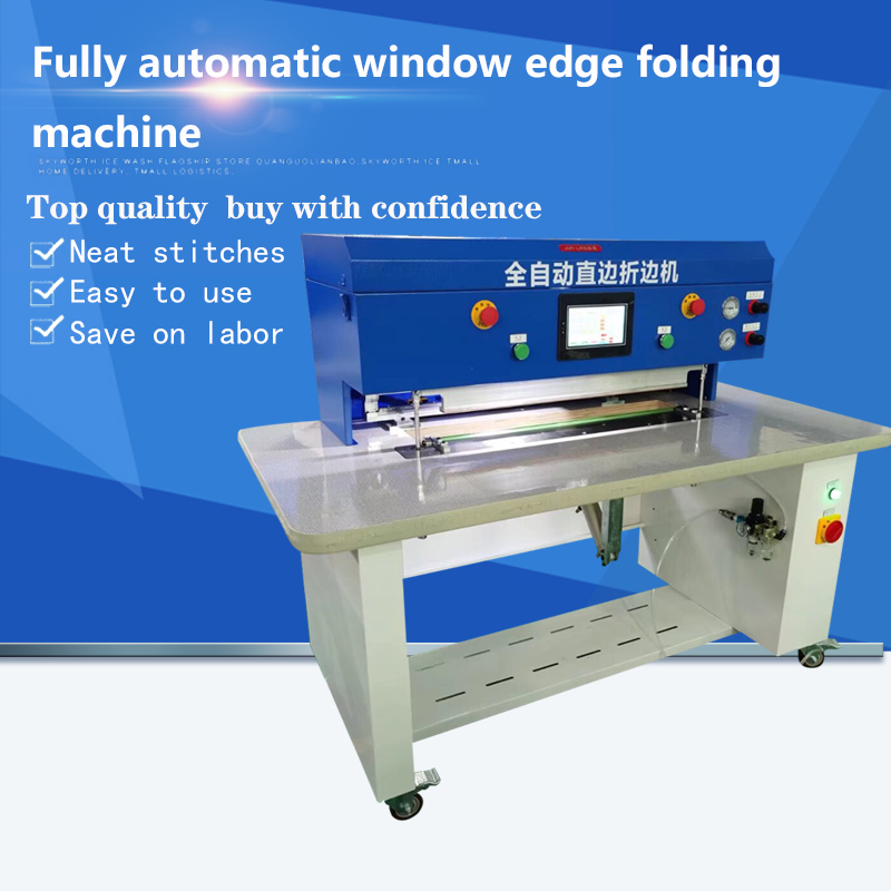 Fully automatic window edge folding machine