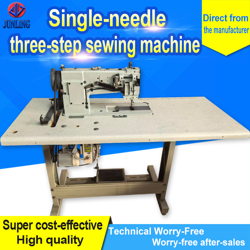 Single-needle three-sync machine