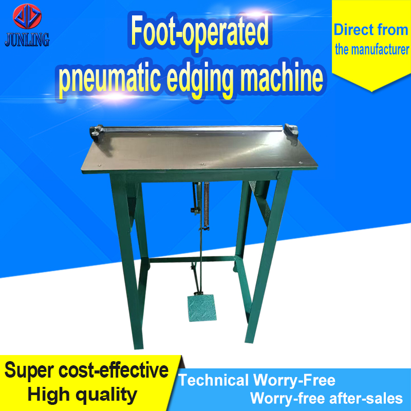 Foot-operated pneumatic hemming machine