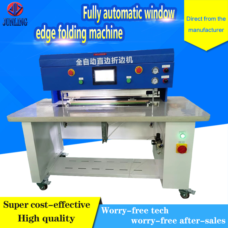 Fully automatic window edge folding machine