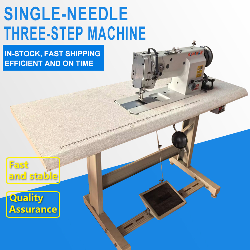 Single-needle three-sync machine