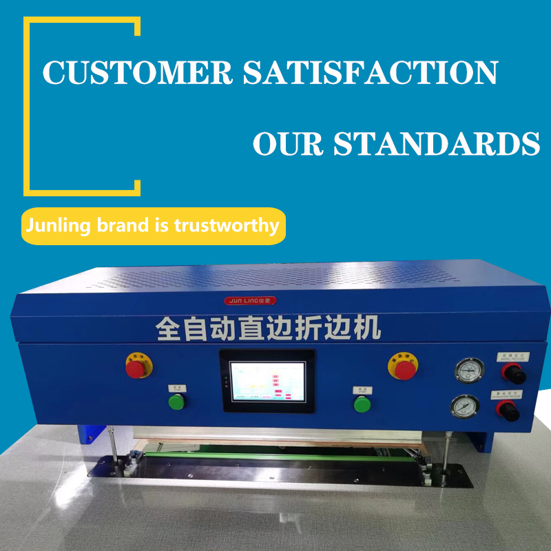 Fully automatic window edge folding machine