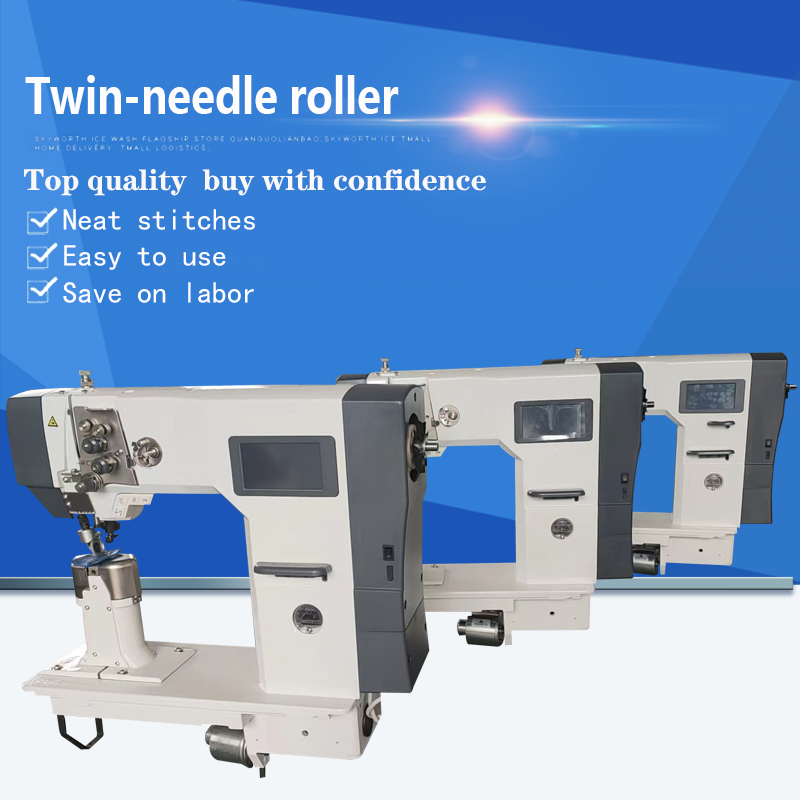 Twin-needle roller