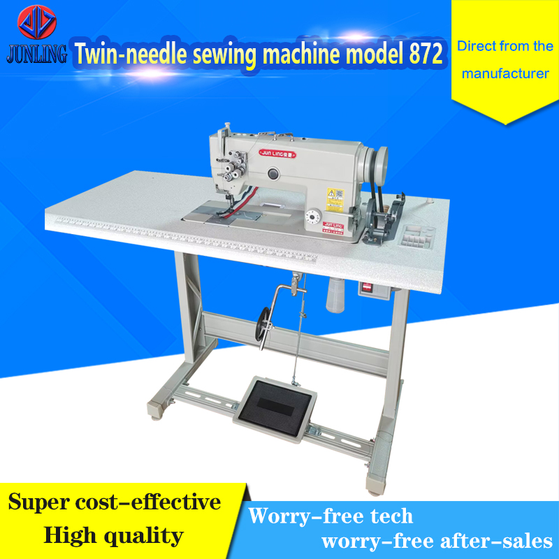 Twin-needle sewing machine model 872
