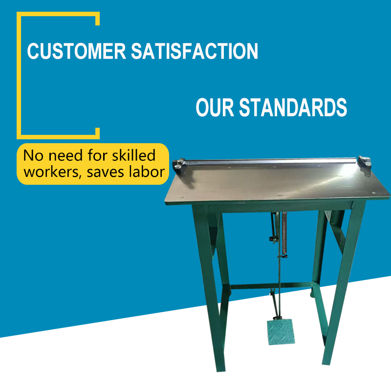 Foot-operated pneumatic hemming machine