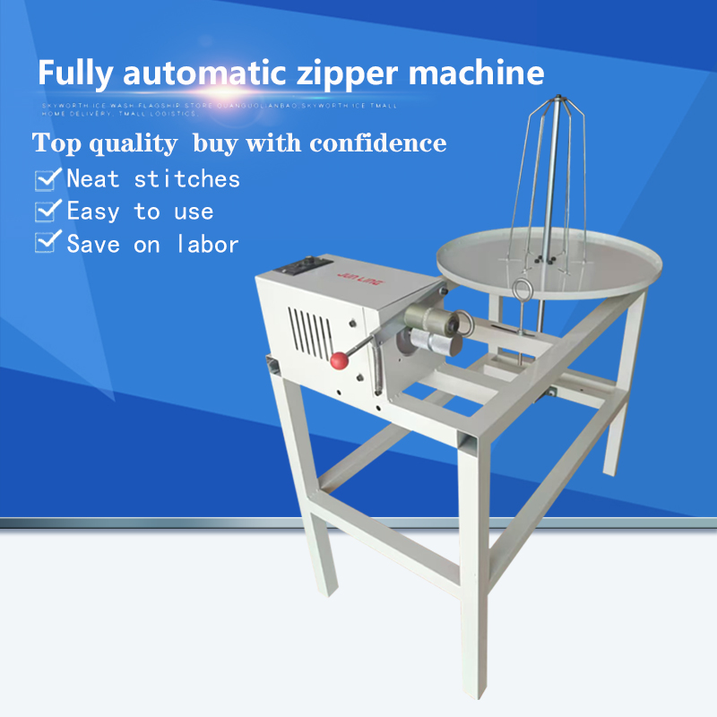 Fully automatic zipper machine